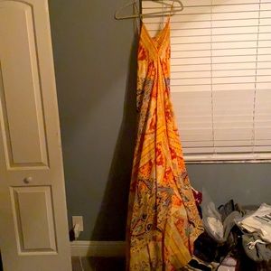 Multicolored maxi dress